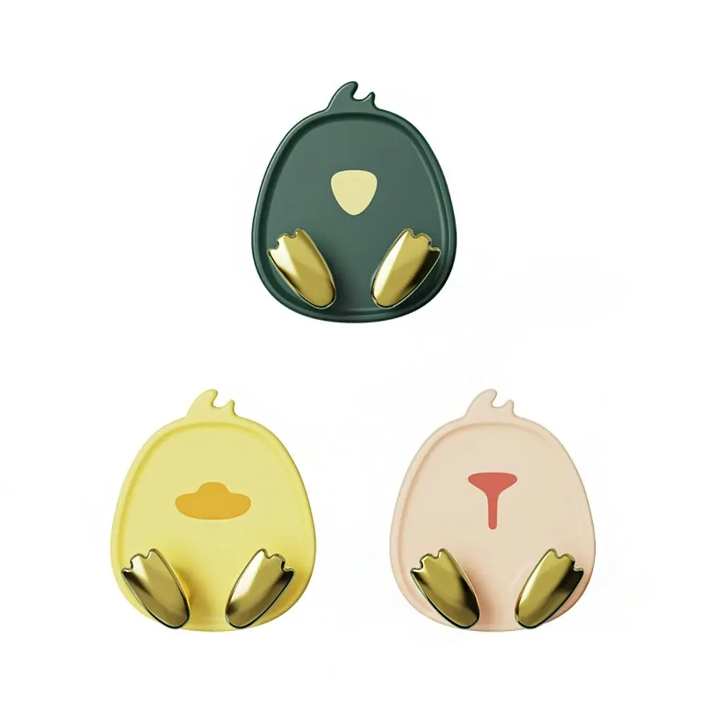 6Pcs Bathroom Kitchen Creative Plug Hook Multifunctional Wall-mounted Hook