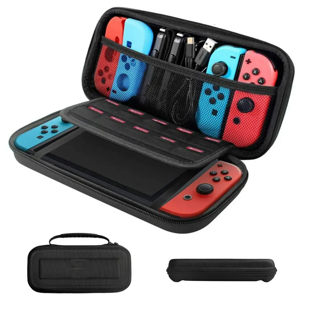 Protective Hard Shell Travel Carrying Case Pouch for Nintendo Switch Console - Electronics