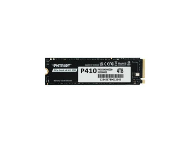 Patriot P410P4TBM28H 4TB PCIe Gen4 NVMe M.2 SSD