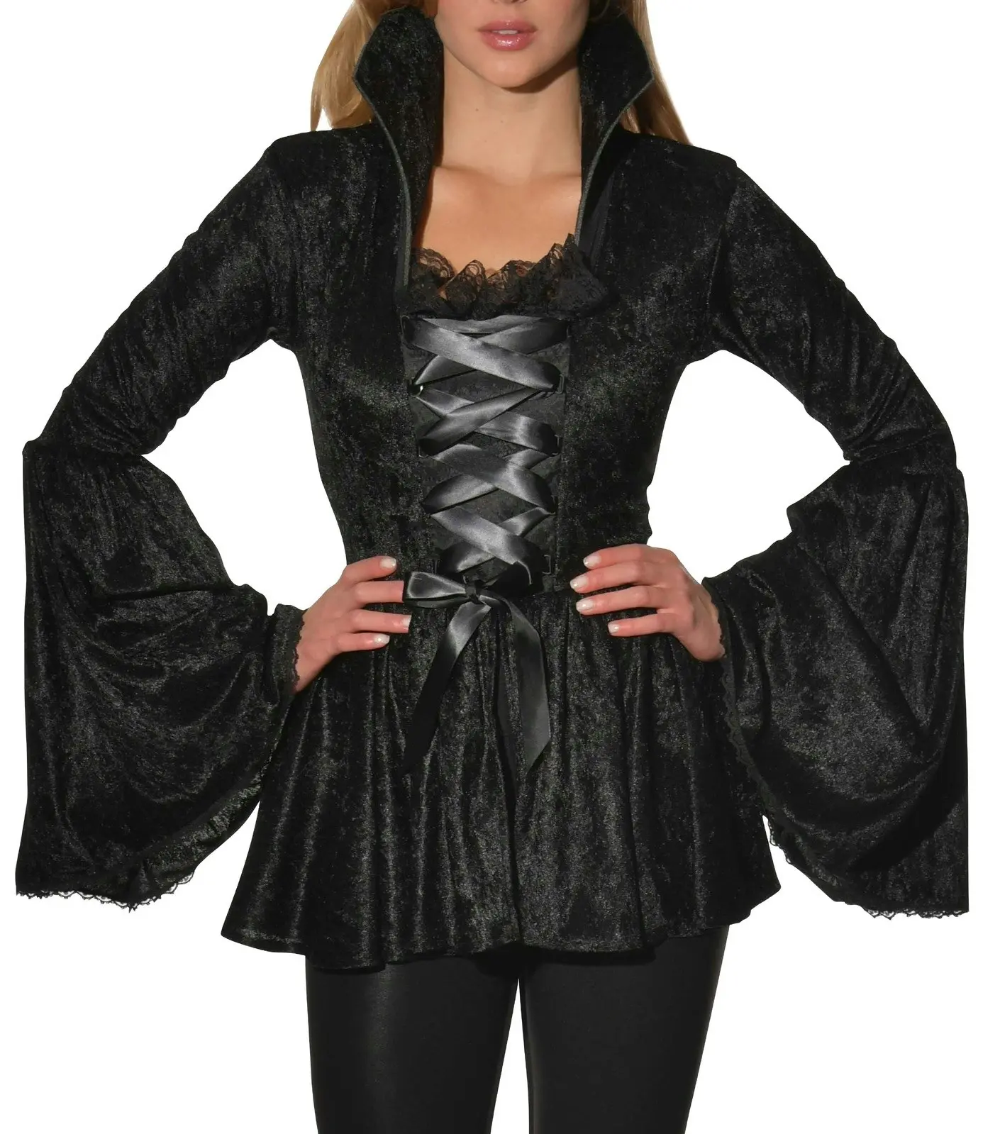Rubies Soul Crushed Velvet Top Scary/Spooky Women Halloween Costume Size STD - Fashion