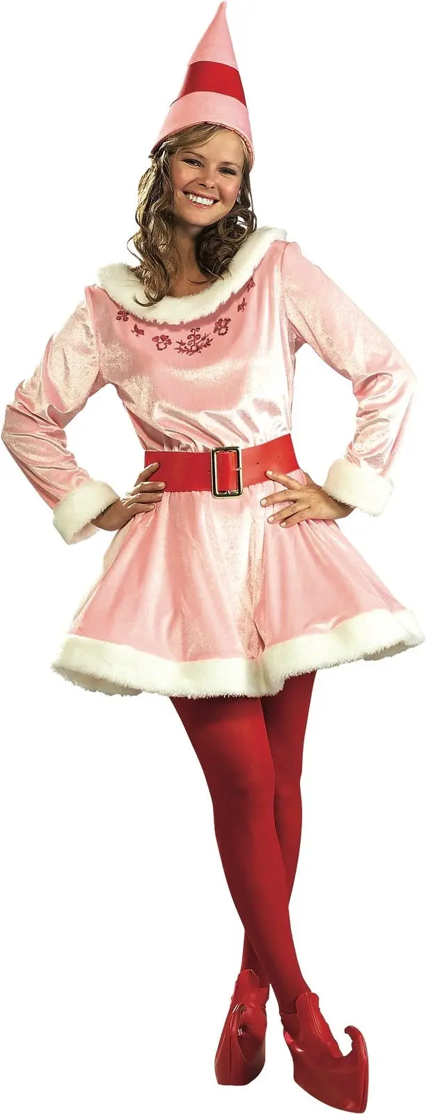 Marvel Jovie Elf Deluxe Christmas Elves Costume Dress Up Women's Size Standard - Fashion
