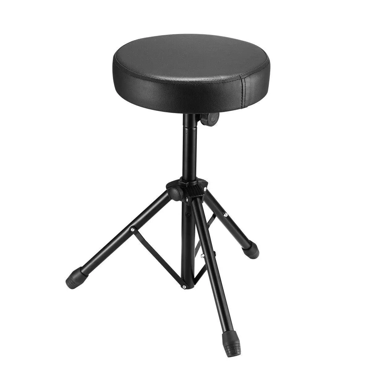 Melodic Drum Stool Throne Seat Chair Folding Padded Rotatable for Kids Adults - Hobbies