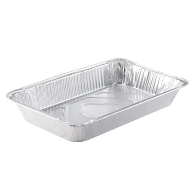 Pactive PACY6132H 1/2-size Aluminum Steam Pans, 10 3/8 X 12 3/4 X 2 9/16, 100/carton