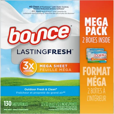 Bounce Bouncer Dryer Sheets (pgc-05151)