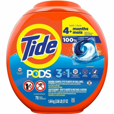 Tide Liquid Pods Original 76 Count (pgc-09165)