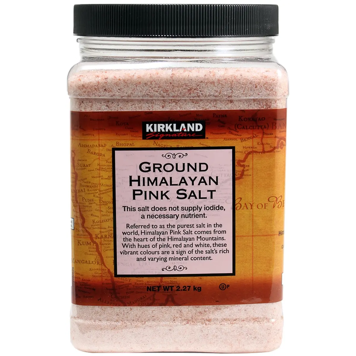Kirkland Signature Ground Himalayan Pink Salt 2.27KG - Groceries