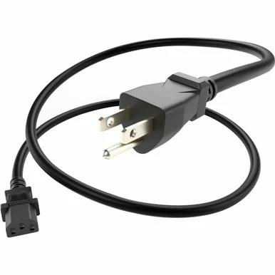 Oncore PWCDC13515P15A01FBLU Power Cord C13 to 5-15P 15A - 1' Blue
