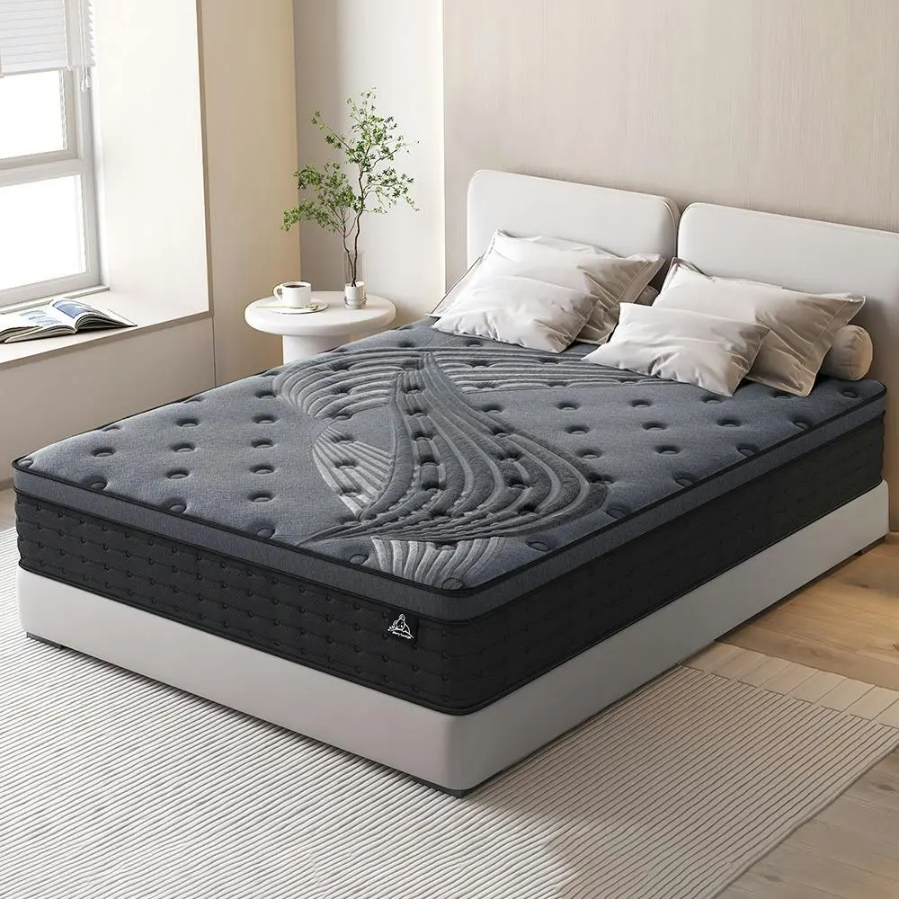 Starry Eucalypt Mattress Euro Top Bamboo Single - Furniture