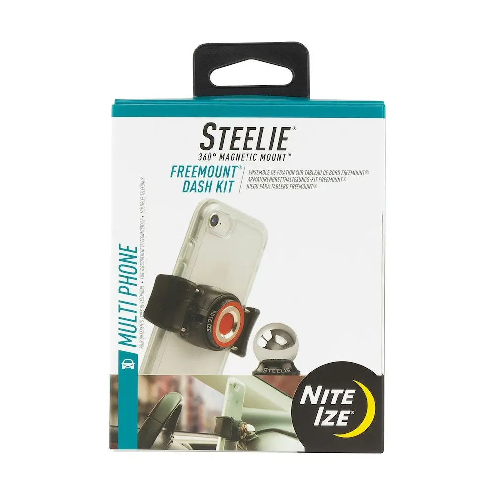 Nite Ize Steelie FreeMount Dash Kit Car Mount Phone Kit Holder - Sports & Outdoor
