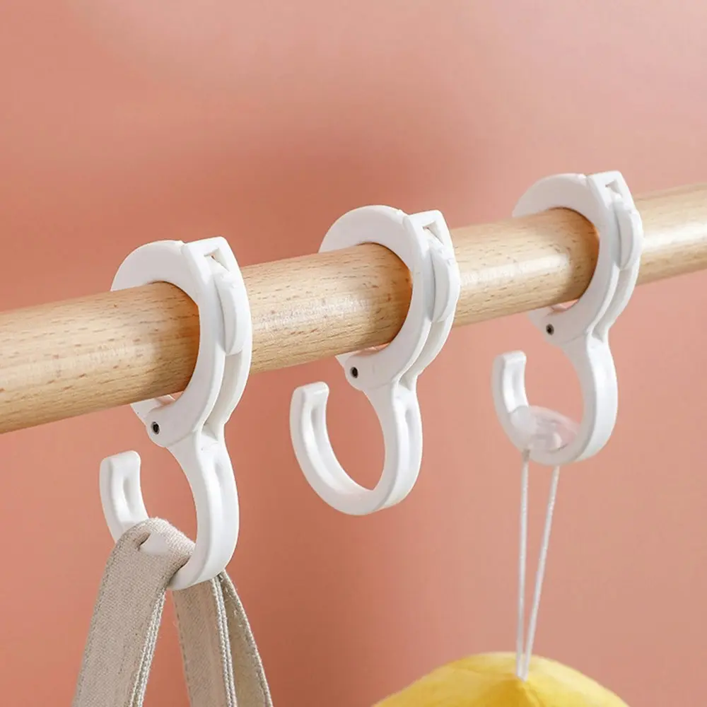 20Pcs Multifunctional Plastic S Shaped Hook Table Edge Hook Windproof Hook - Home & Garden