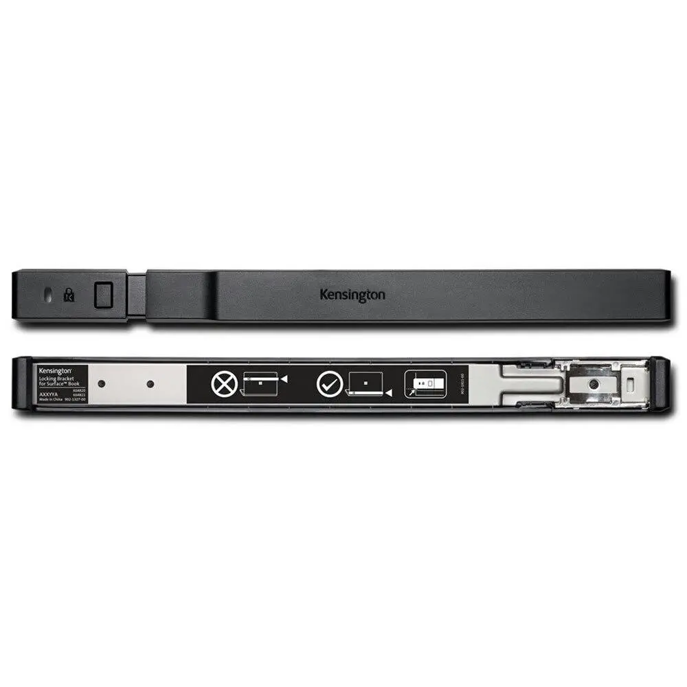 Kensington Locking Bracket w/ Microsaver for Surface Book 13.5in Laptop Black - Electronics