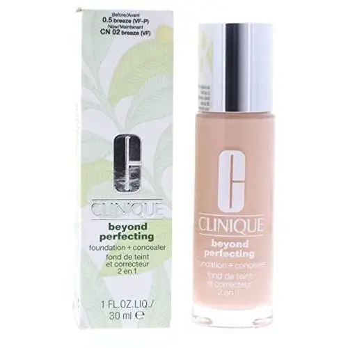 Clinique Beyond Perfecting Foundation + Concealer CN 02 Breeze 30ml - Beauty