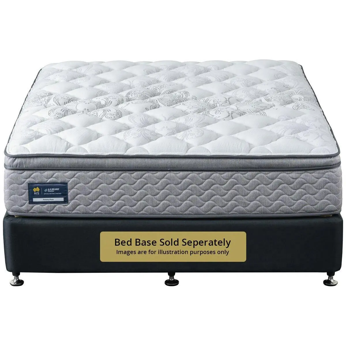 A.H. Beard Domino Antwerp Plush King Single Mattress - Furniture