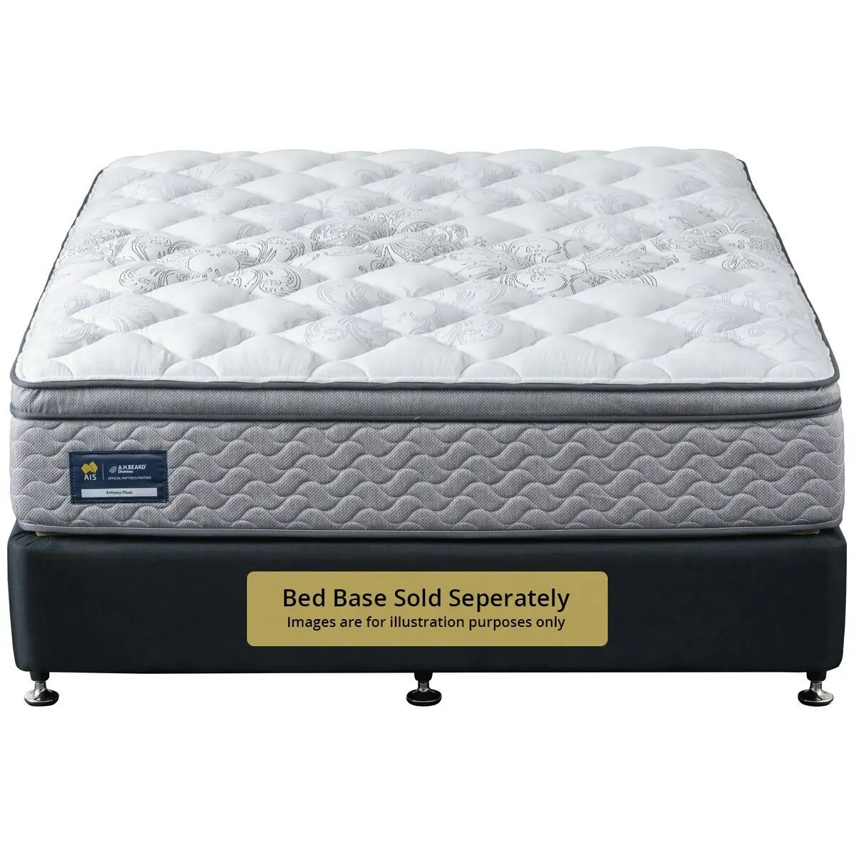 A.H. Beard Domino Antwerp Plush Queen Mattress - Furniture