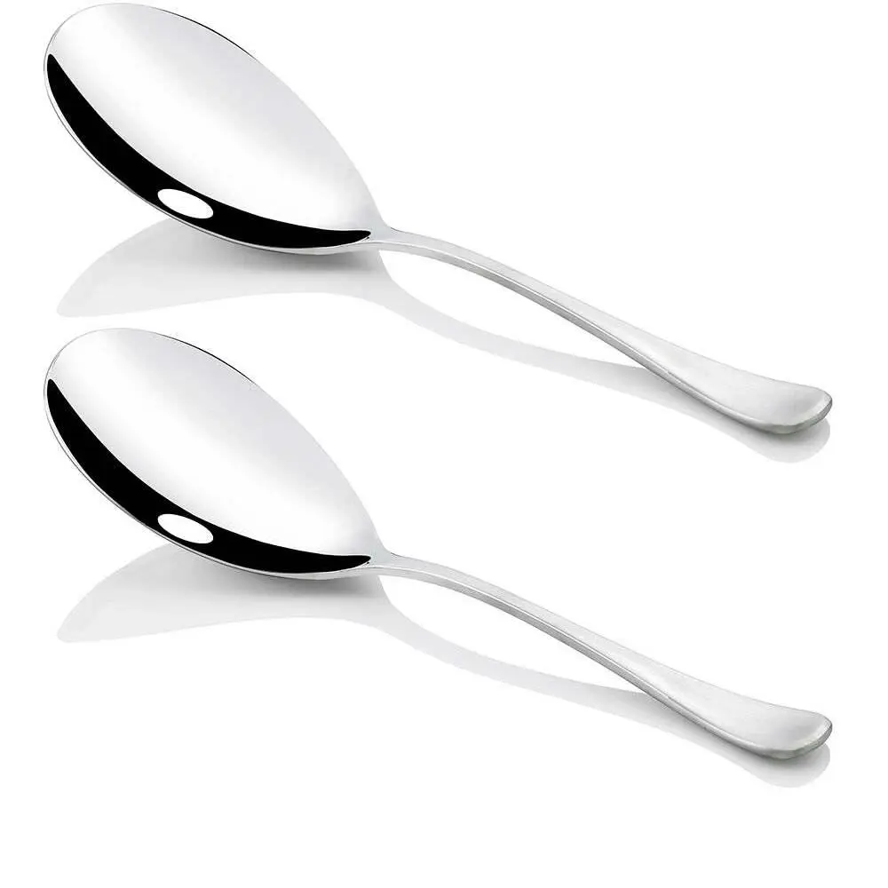 2PK Stanley Rogers Metro Stainless Steel Rice Fluffer Serving Spoon Utensil Tool - Home & Garden