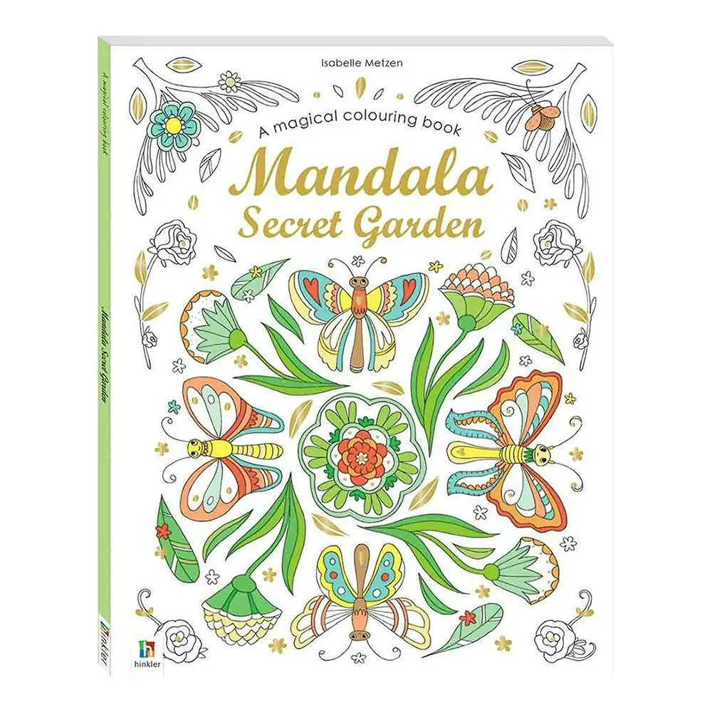 Kaleidoscope Magical Colouring Book: Mandala Secret Garden Kids Activity 6y+ - Entertainment