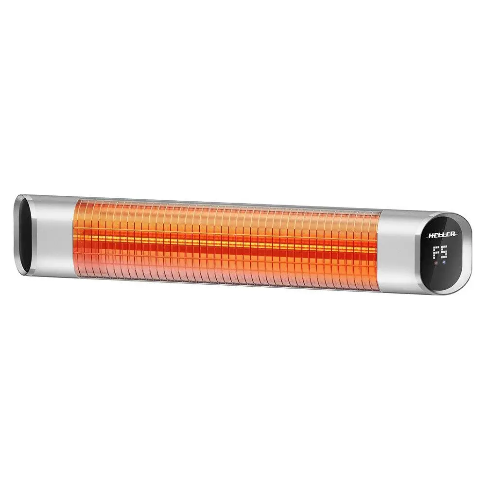 Heller 2000W Infared Instant Heater Remote With 3AAA Battery 91cm Outdoor - Home & Garden