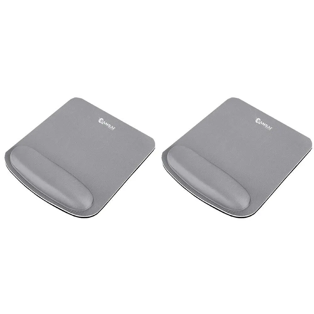 2x Sansai Foam Fusion Wrist Rest Support Computer/Laptop Mouse Pad Assorted - Electronics