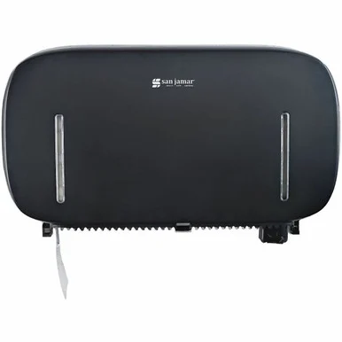 San Jamar Timeless Twin-Roll Bathroom Tissue Dispenser (r4200bk)
