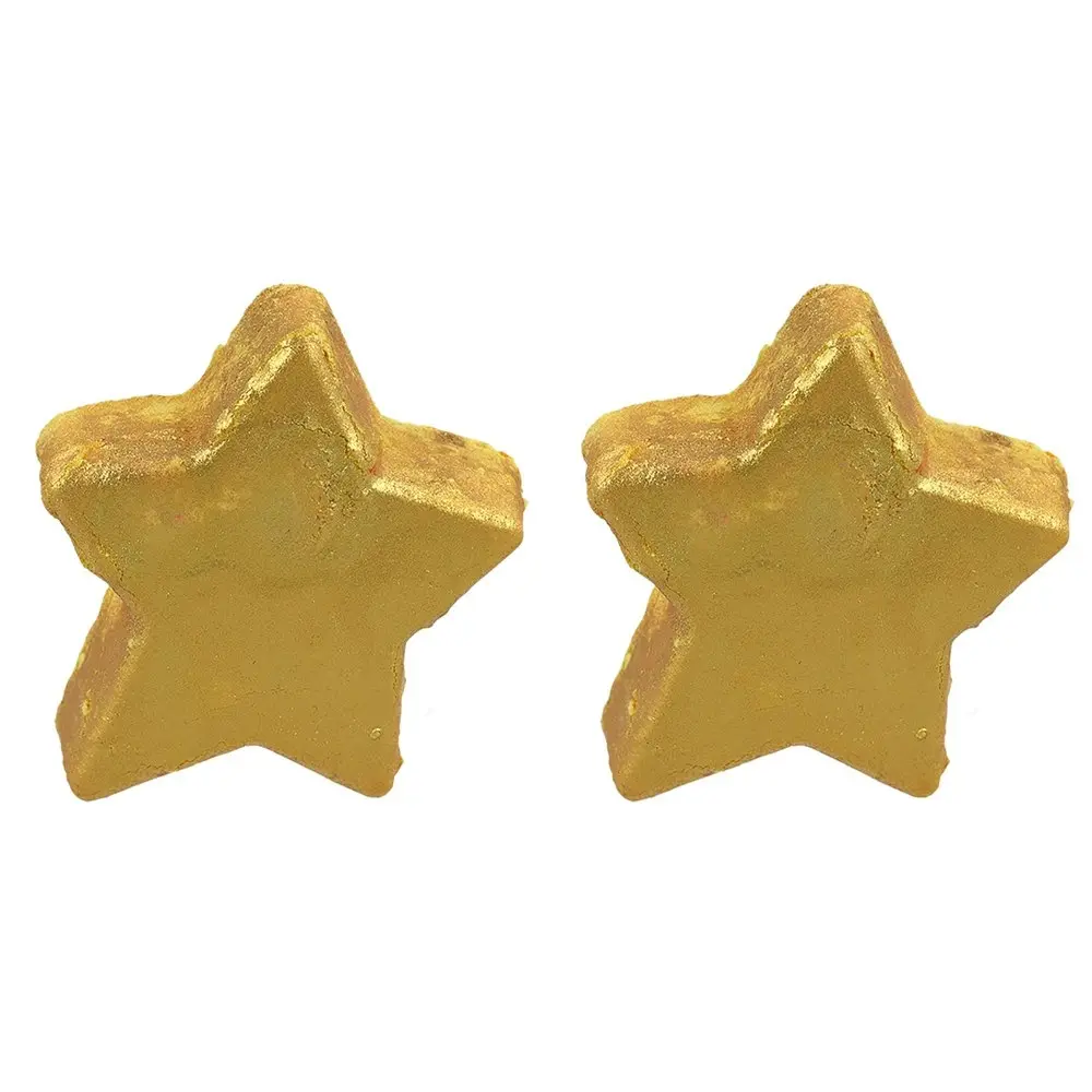 2PK Bomb Cosmetics Twinkle Star Watercolours Bath Bomb Body Fragrance Tub Fizzy - Beauty
