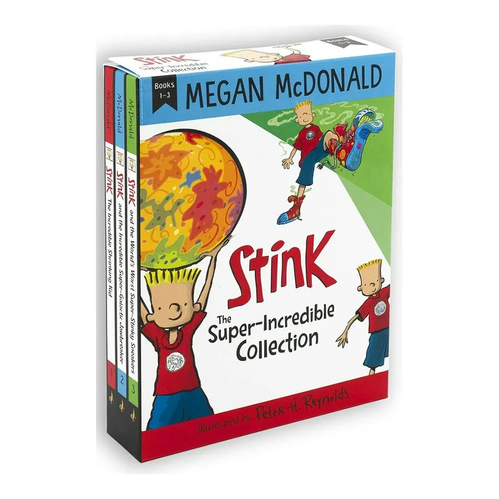 3pc Walker Stink The Super-Incredible Collection Facts/Idioms Reading Book 5y+