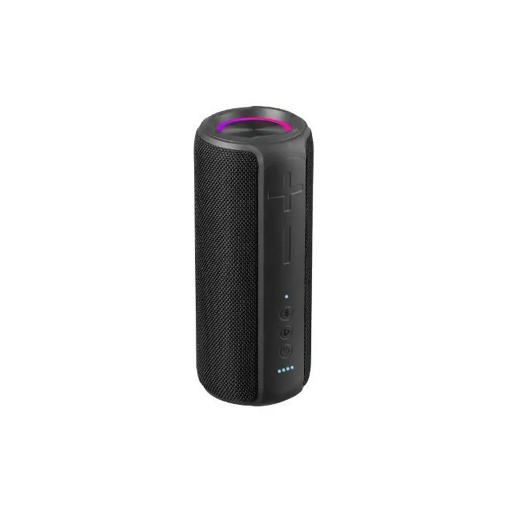 Wave 12W IPX7 LED BT Portable Speaker Amped Series For Smartphones Large Black - Electronics