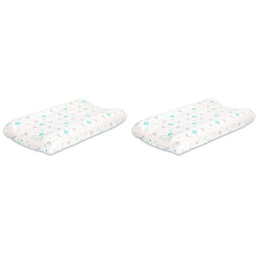 2x The Peanutshell Little Llama Diaper Change Pad Cover Sleeve Protector 81x40cm - Baby
