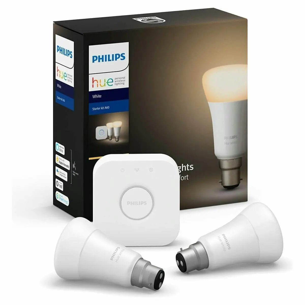 Philips Hue B22 White Starter Kit - Home & Garden