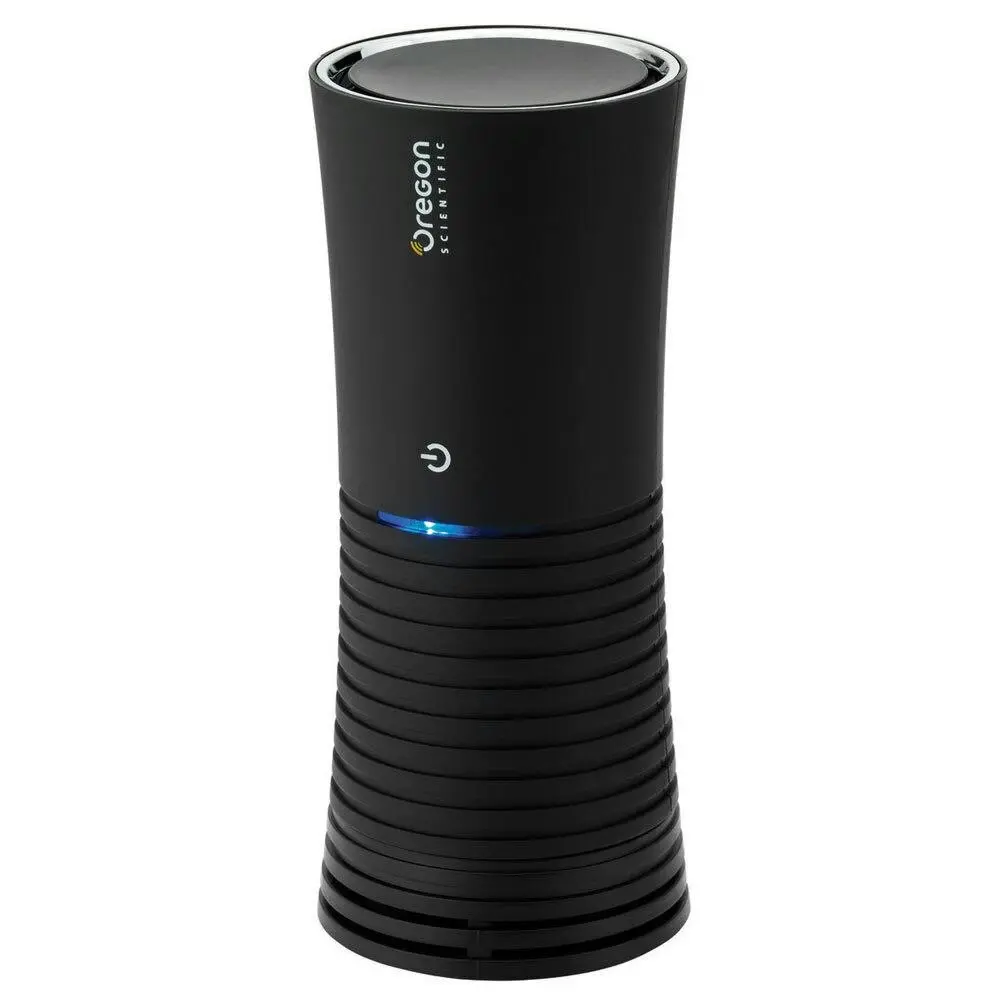 Oregon WS908 Home Car/Desktop USB Compact Air Cleaner/Sanitiser Purifier Black - Home & Garden