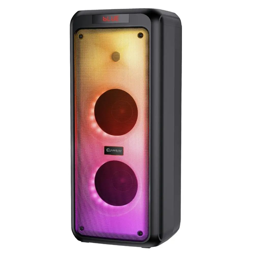 Sansai 400W Bluetooth Party LED Portable Electric Rechargeable Speaker w/Remote - Electronics