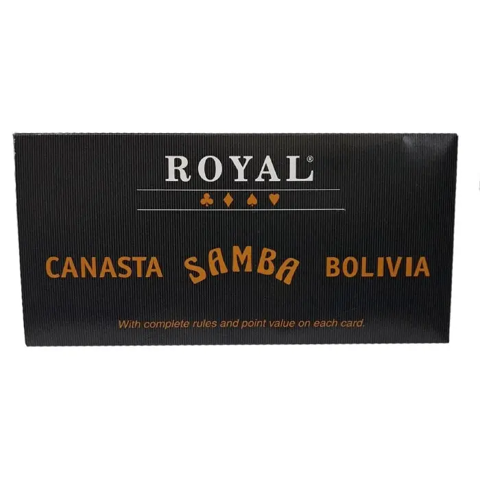 Royal Samba Canasta Bolivia Card Game - Toys & Games