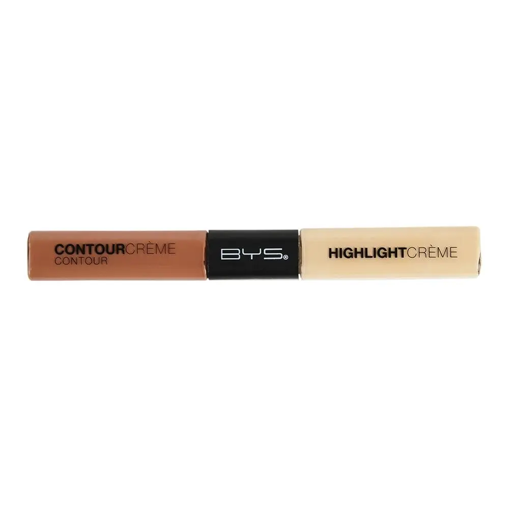 BYS Contour/Highlight Creme Duo Face Makeup Sculpt/Illuminate Womens Cosmetic - Beauty