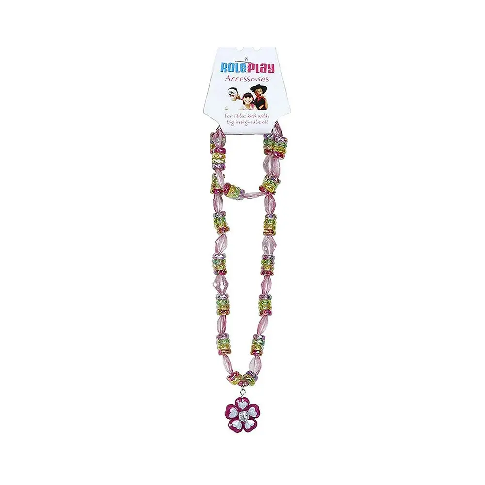 Beaded Plastic Necklace/Bracelet Kids/Children Dress Up Costume Party Accessory - Fashion