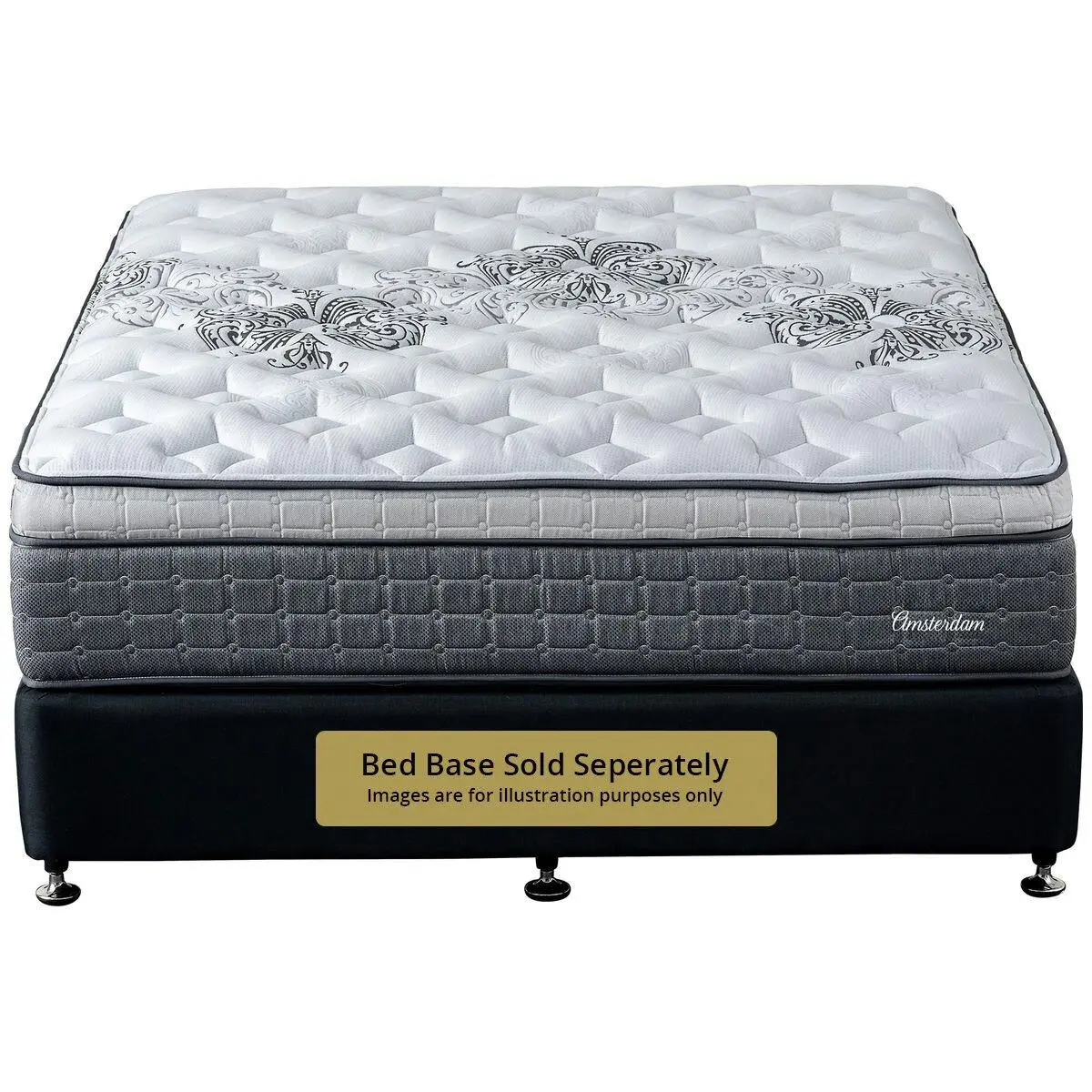 A.H. Beard Domino Amsterdam Medium Queen Mattress - Furniture