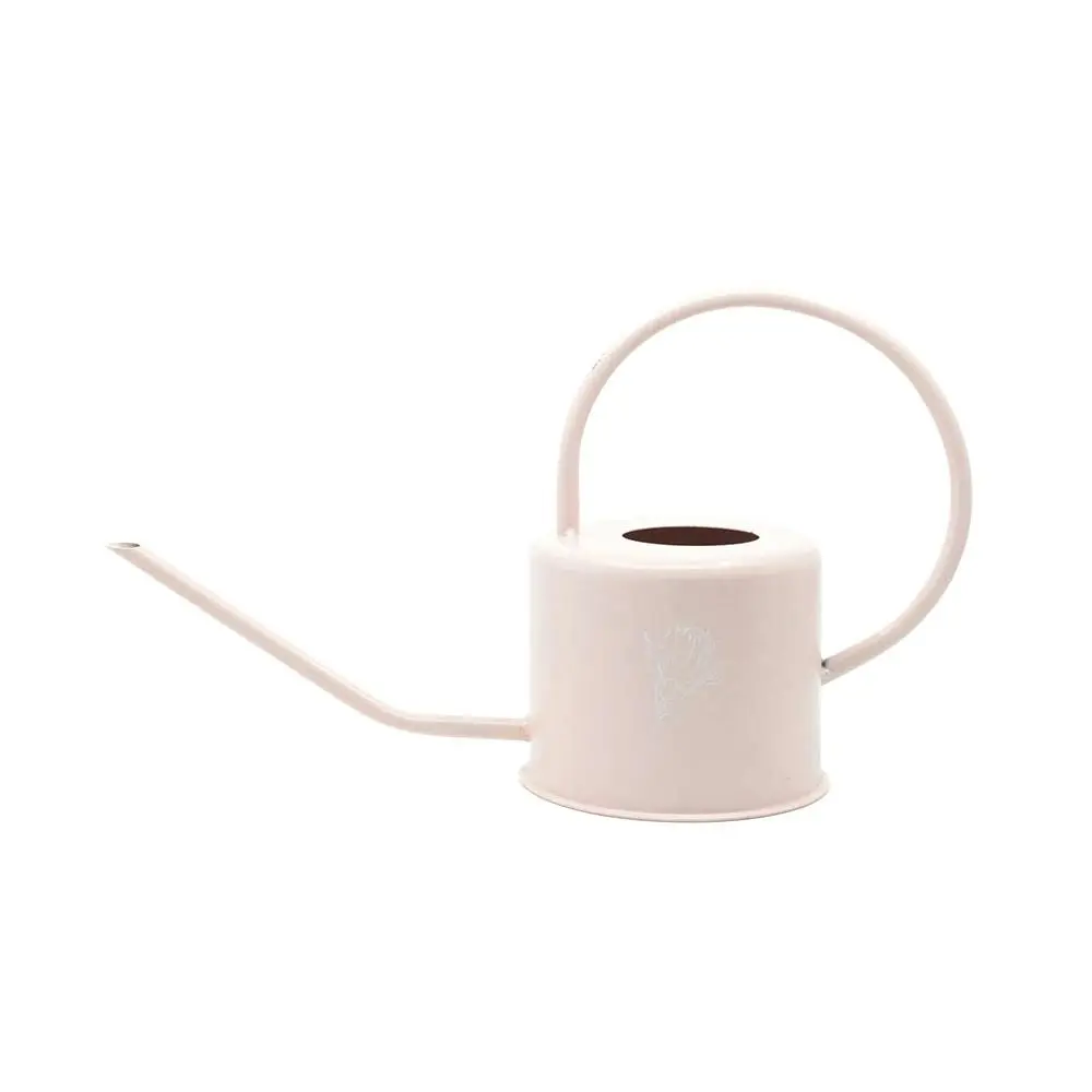 Rayell Bloom 36cm Metal Watering Can Gardening Container Home/Garden Decor Peach - Home & Garden