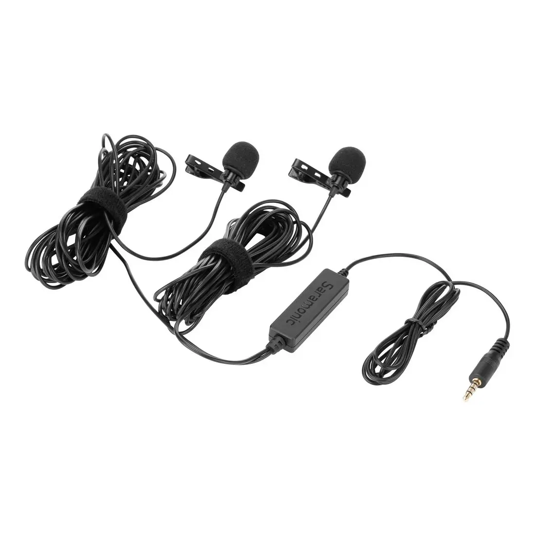 Saramonic LavMicro 2M Dual Omnidirectional Lavalier Microphone for DSLR Camera and Smartphone - Electronics