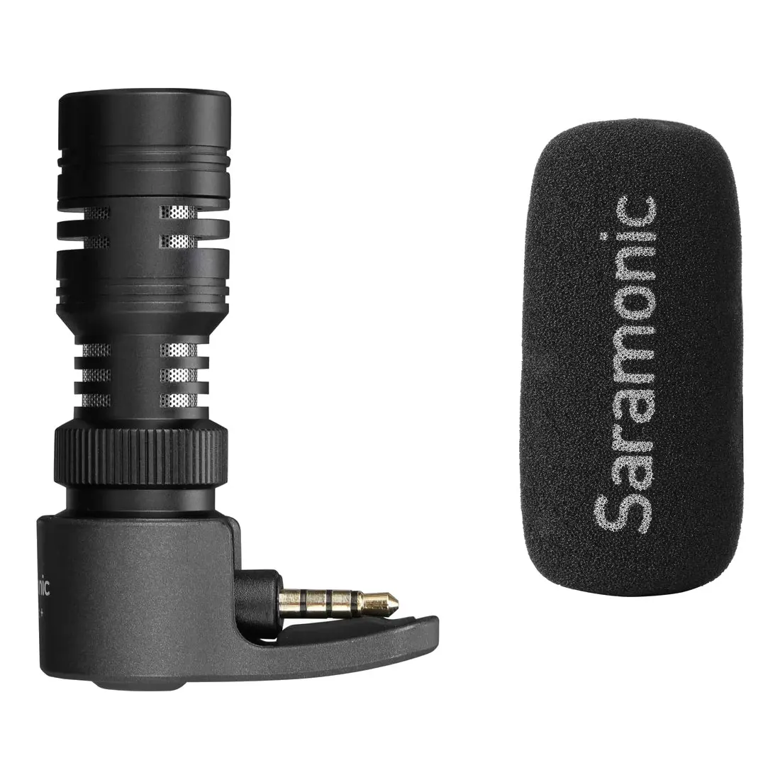 Saramonic SmartMic+ Compact Directional Microphone with 3.5mm TRRS Plug for Mobile Devices - Electronics