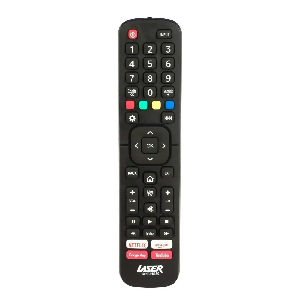 Laser Universal Remote Control Replacement Spare For Hisense Smart TV Black - Electronics
