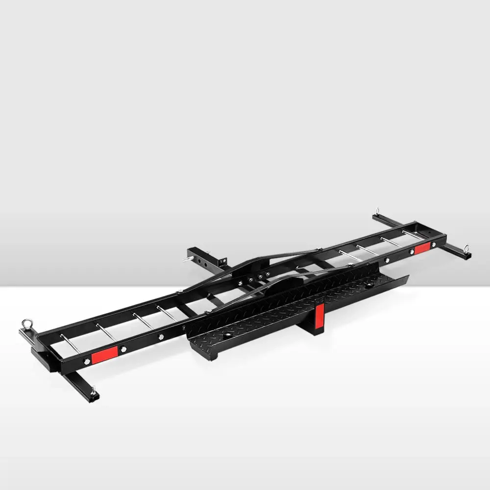 Motorcycle Carrier Motorbike Rack 2 Arms Dirt Bike Ramp 2 inch Towbar Steel - Free Shipping Specials