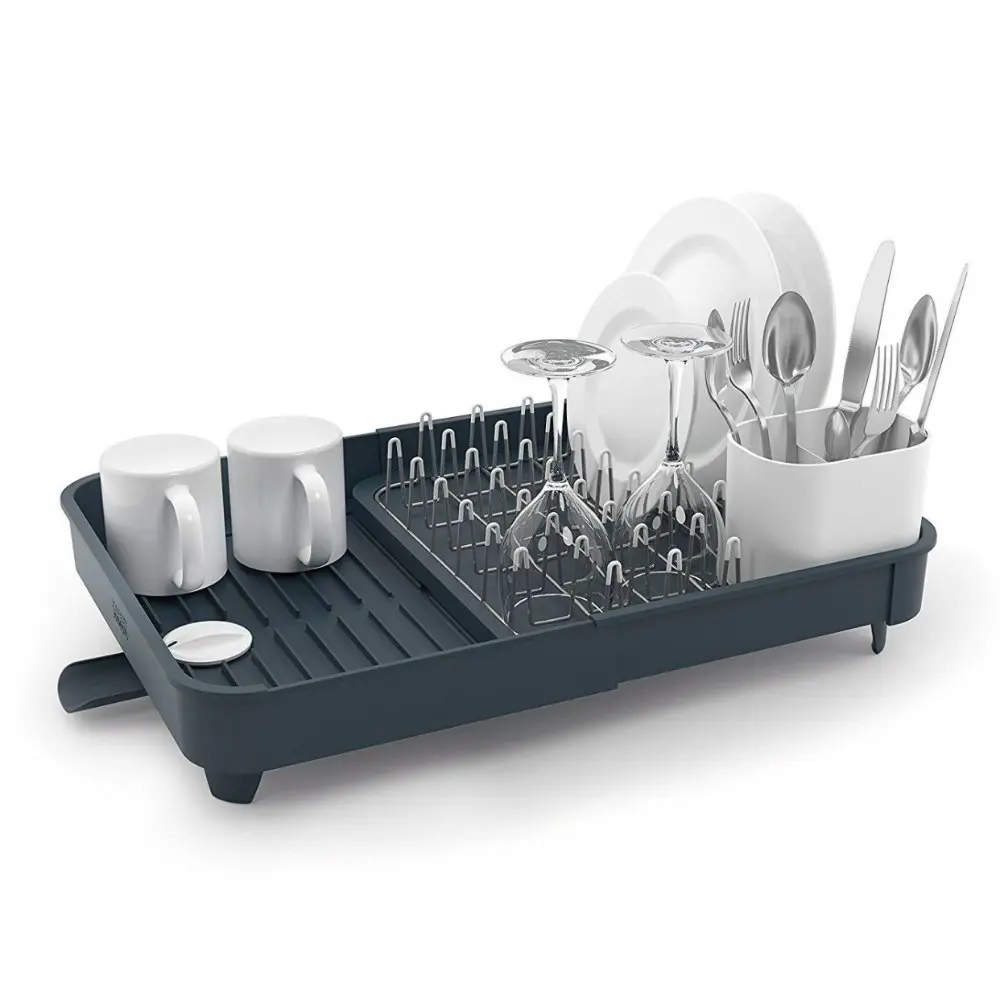 Joseph Joseph Extend Expandable Dish Rack Grey 85040 - Home & Garden