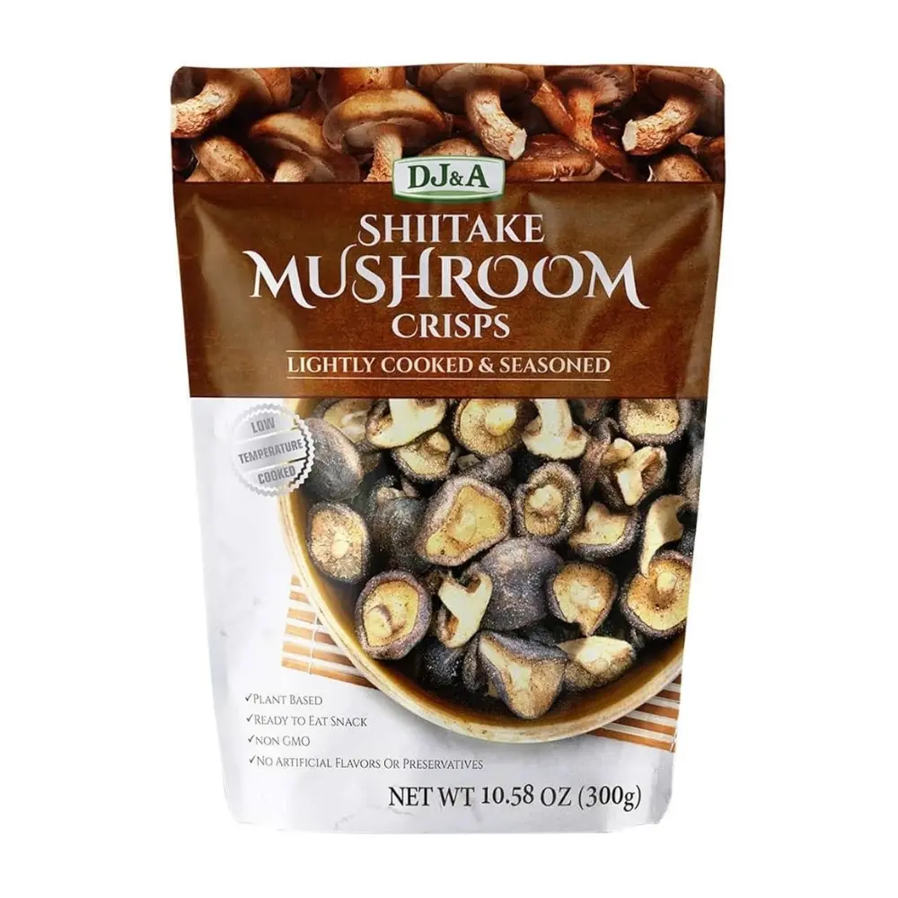 DJ&A Shiitake Mushroom Crisps 300g - Groceries