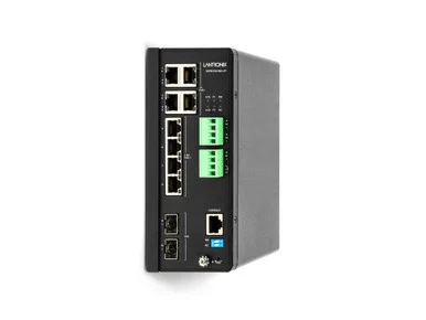 Lantronix SISPM1242-582-LRT Managed Hardened Poe++ Switch