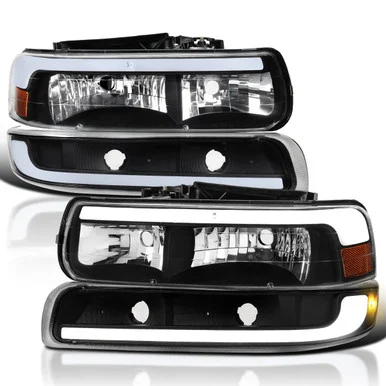 Spec-D Tuning SIV99JG3GO Chevrolet Silverado Led Light Bar H 2LBLHSIV99JMG3GO
