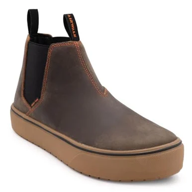 American Forge and Foundry SWX-AW7100-11.5D Venice - Men's Leather Chelsea Slip On -buffalo Crazy Horse / Gum - Size: 11.5 - D AW710011.5D