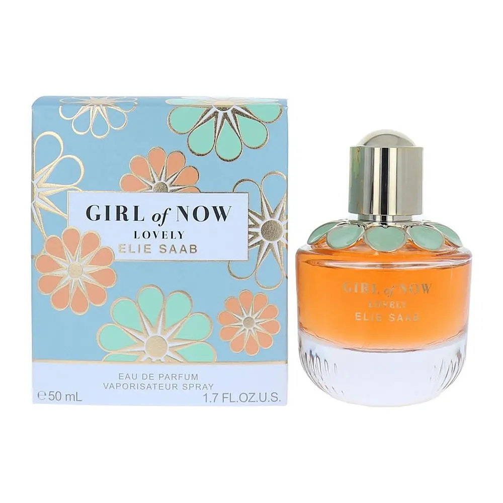 Elie Saab Girl Of Now Lovely Eau De Parfum 50ml Spray Women's Fragrance EDP - Beauty