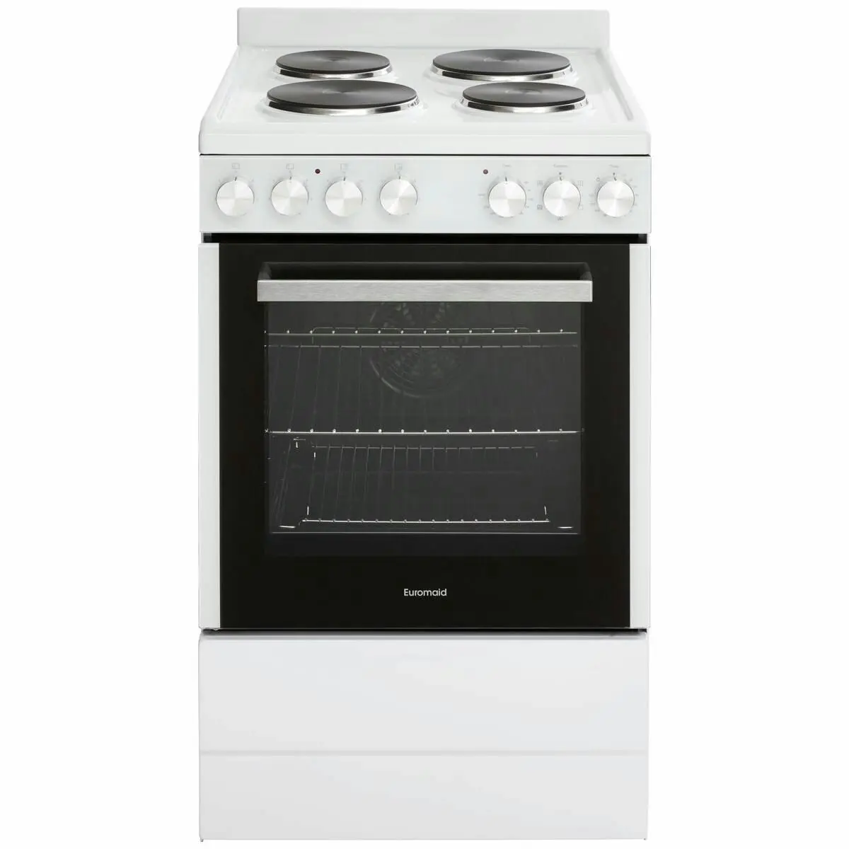 Euromaid 54cm Electric Upright Cooker White - Home & Garden