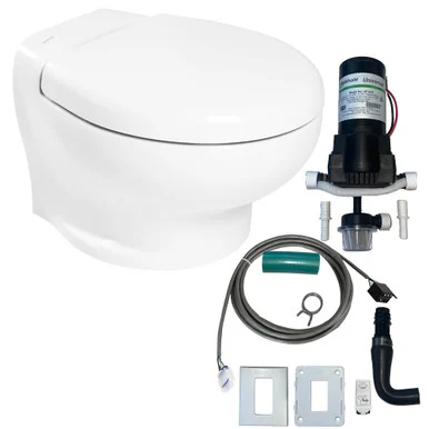 Thetford T-NANO12PW/E/NA-RWKIT Nano Eco Compact Toilet Raw Water Kit W/inlet Pump - 12v TNANO12PW/E/NARWKIT