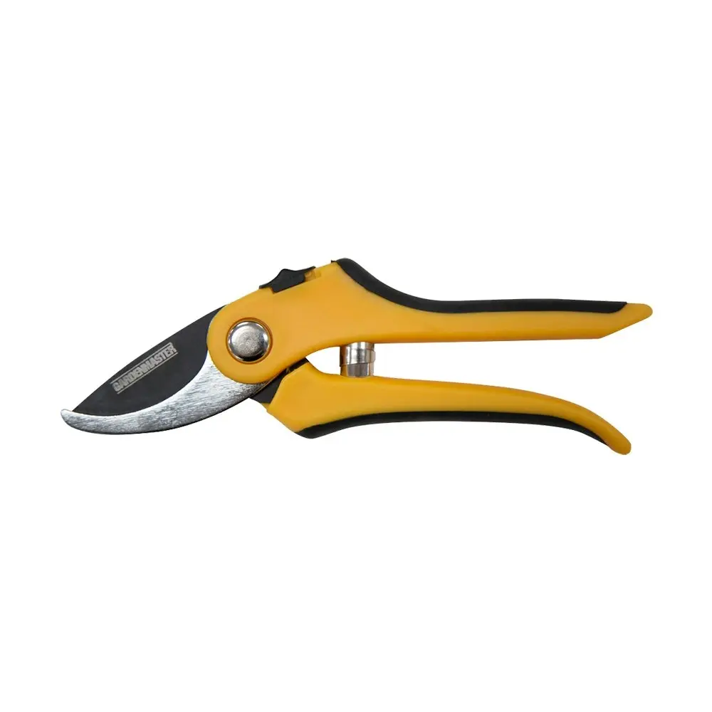 Gardenmaster Bypass Garden Pruner Secateurs/Shears 8" With Soft Grip Handles - Home & Garden
