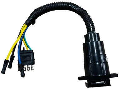 RV Designer TC520 4-Way Flat to 7-Way RV Socket Adapter Harness