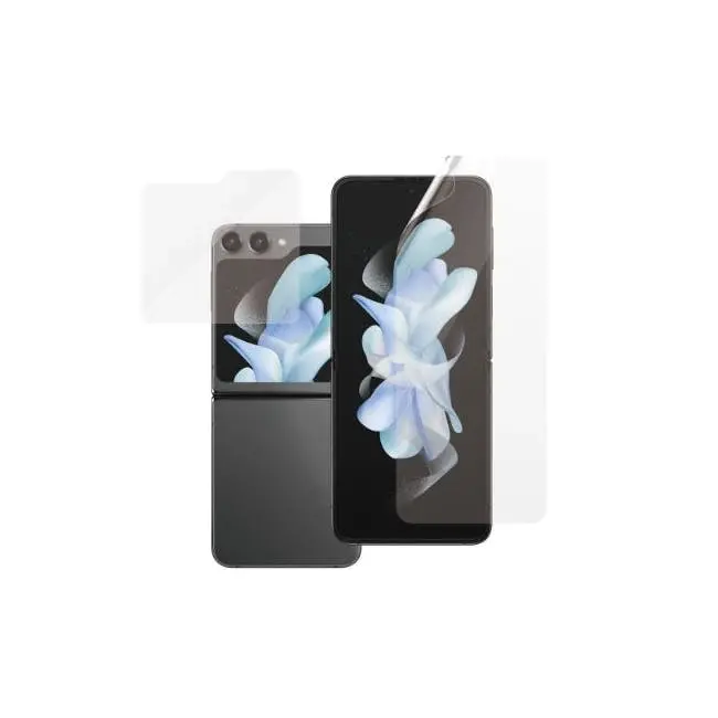 2pc PanzerGlass Front Glass & TPU Screen Protector For Samsung Galaxy Z Flip 5 - Electronics